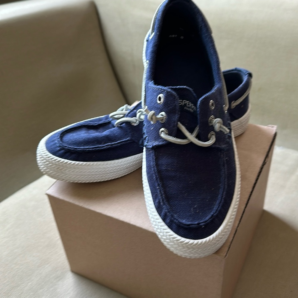 Sperry top cider canvas women’s shoes
